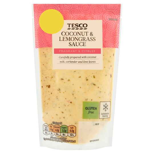 Tesco Coconut And Lemon Grass Stir Fry Sauce 180G Tesco Groceries