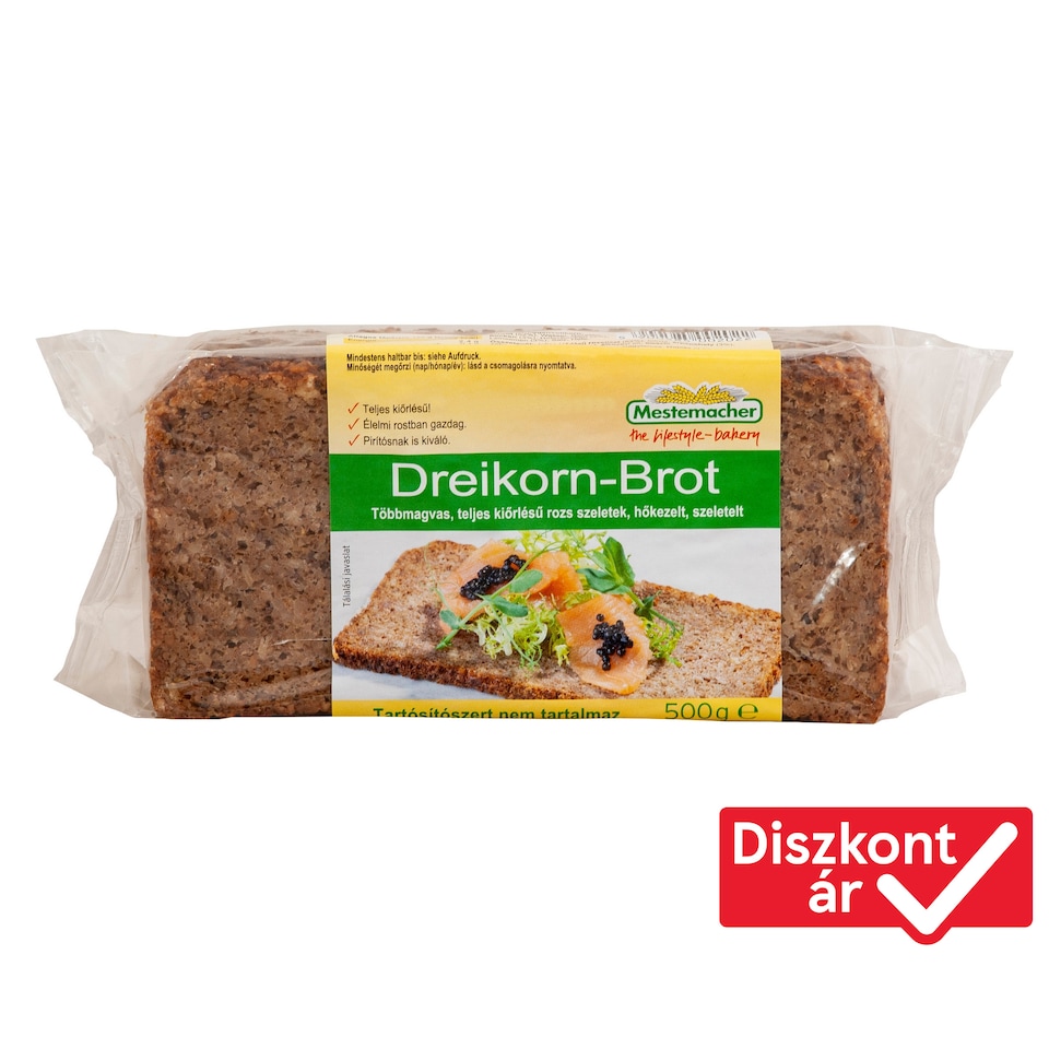 MESTEMACHER three corn bread 500 g
