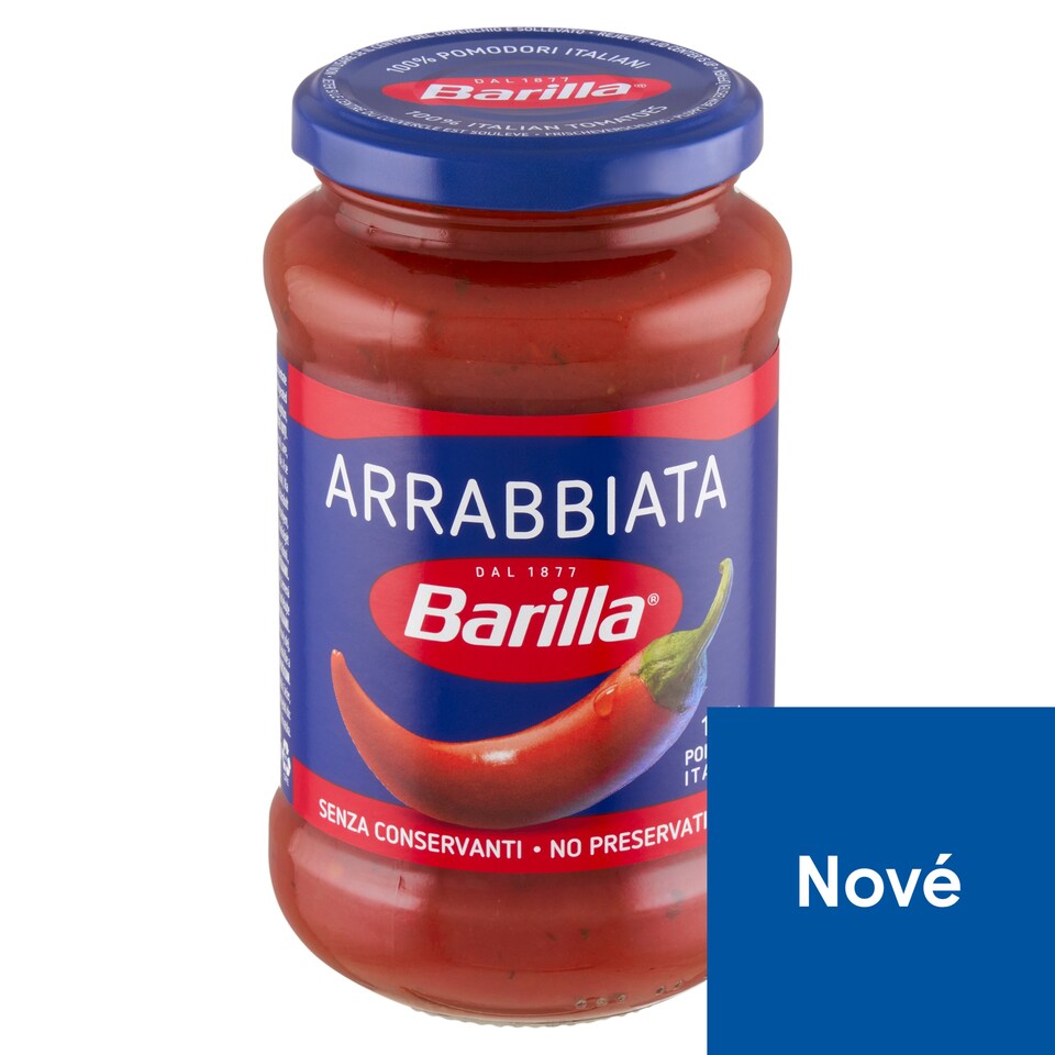 Barilla Arrabbiata rajčatová omáčka s chilli papričkami 400g