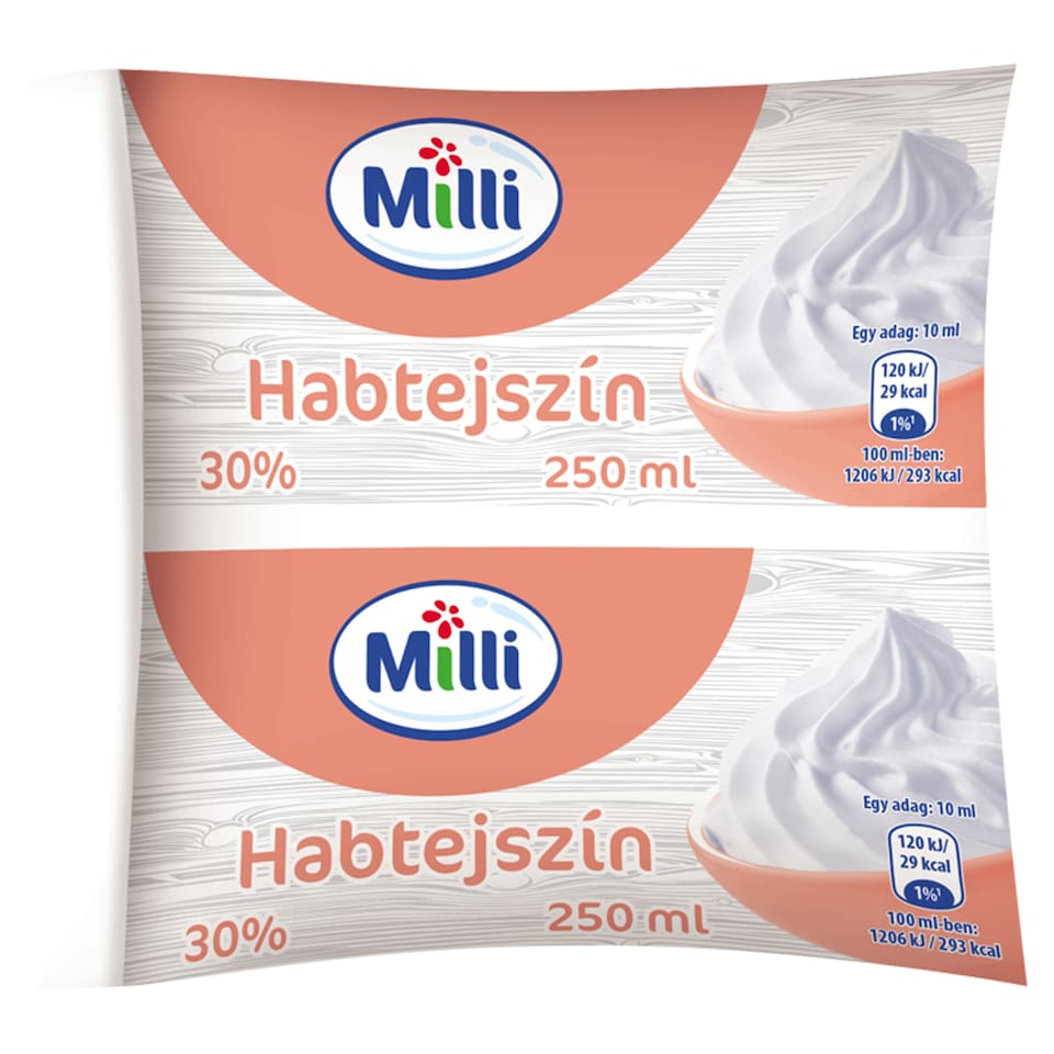 Milli Oké! UHT Whipping Cream 30% 250 ml