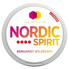 Nordic Spirit 20 Bergamot Wildberry Nicotine Pouches 11Mg 13G