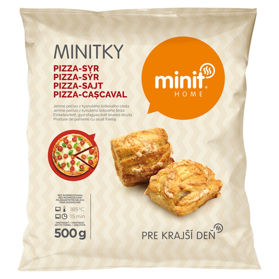 Minit Home Minits Pizza Cheese 500 g