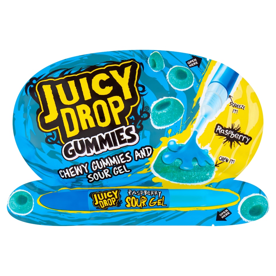Bazooka Juicy Drop Gummies 71.8G