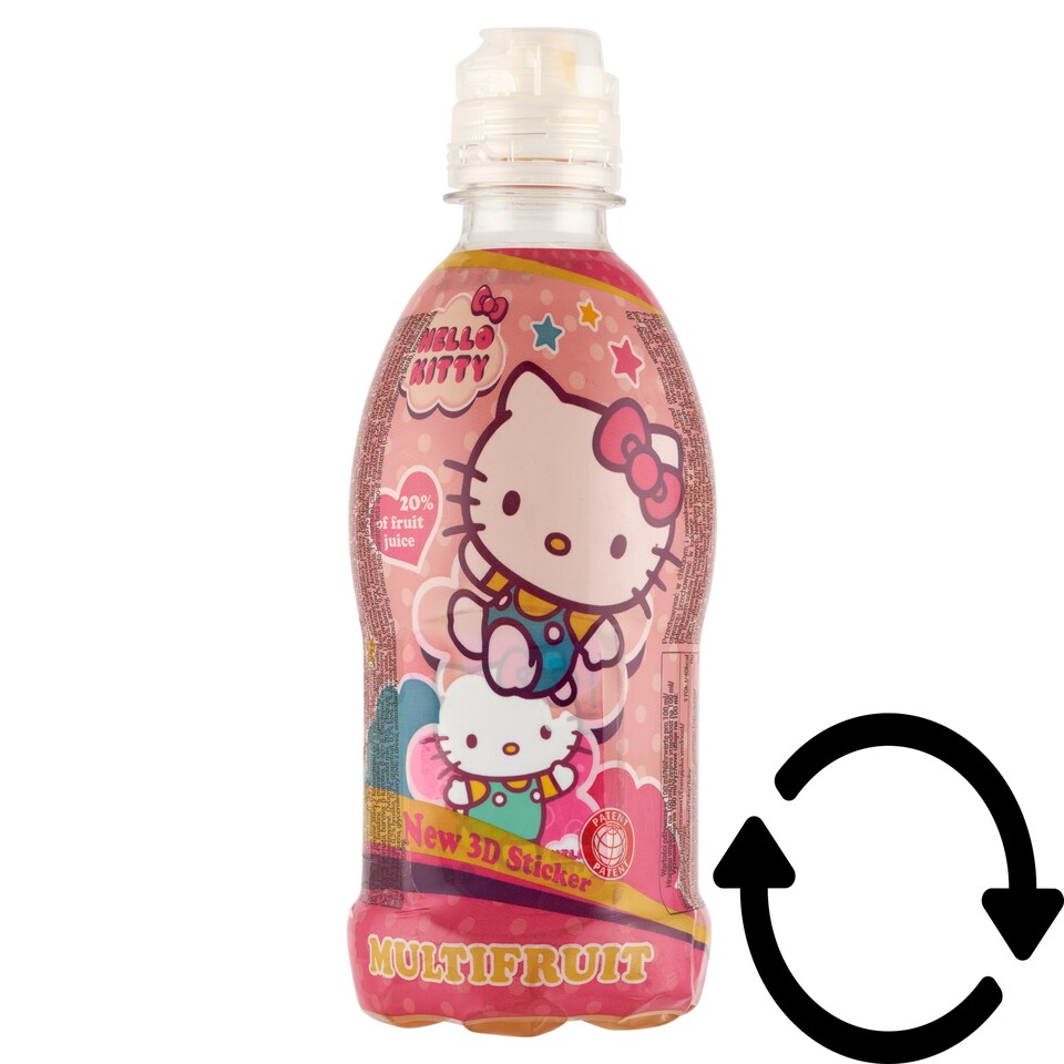 Vitamizu Hello Kitty Non-Carbonated Multi-Fruit Drink for Children with Vitamins 350 ml