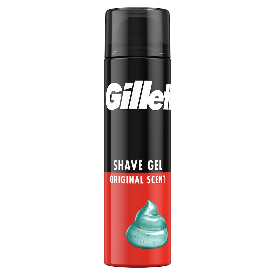 image 1 of Gillette Classic Gél Na Holenie S Originálnou Vôňou, Rýchle A Ľahké Holenie, 200ml