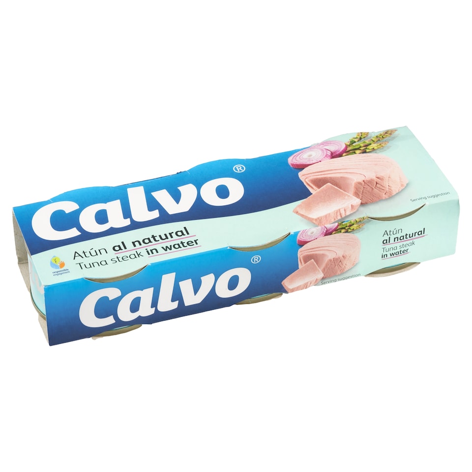 obrázok 1 z Calvo Tuniak vo vlastnej šťave 3 x 80 g