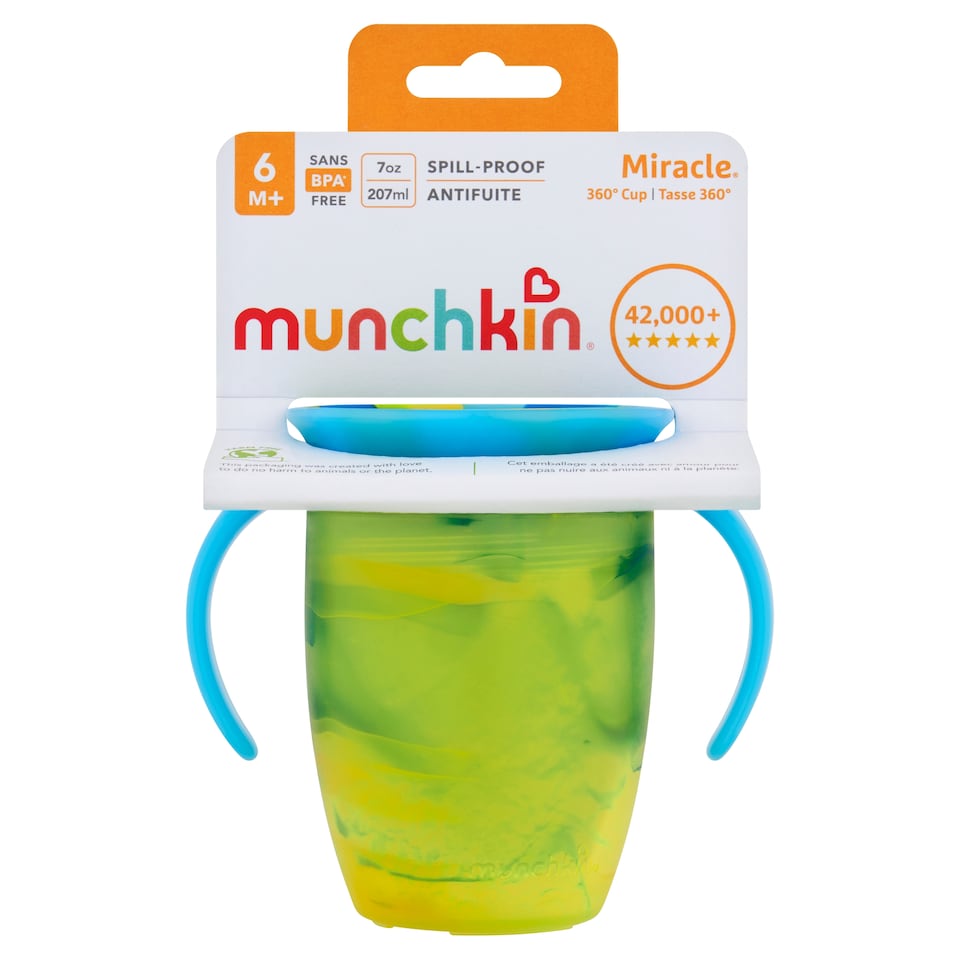 image 1 of Munchkin Miracle 360 Cup 7oz 6m+