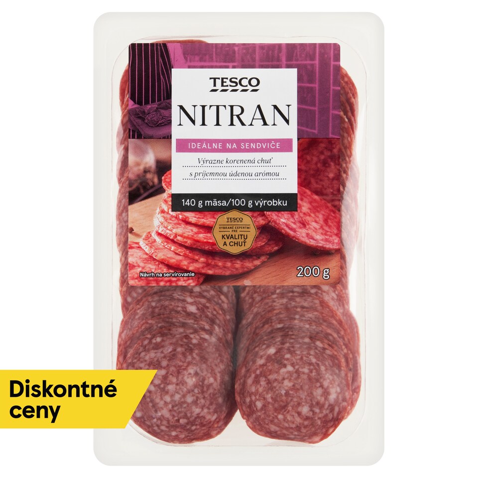 Tesco Nitran Salami 200 g