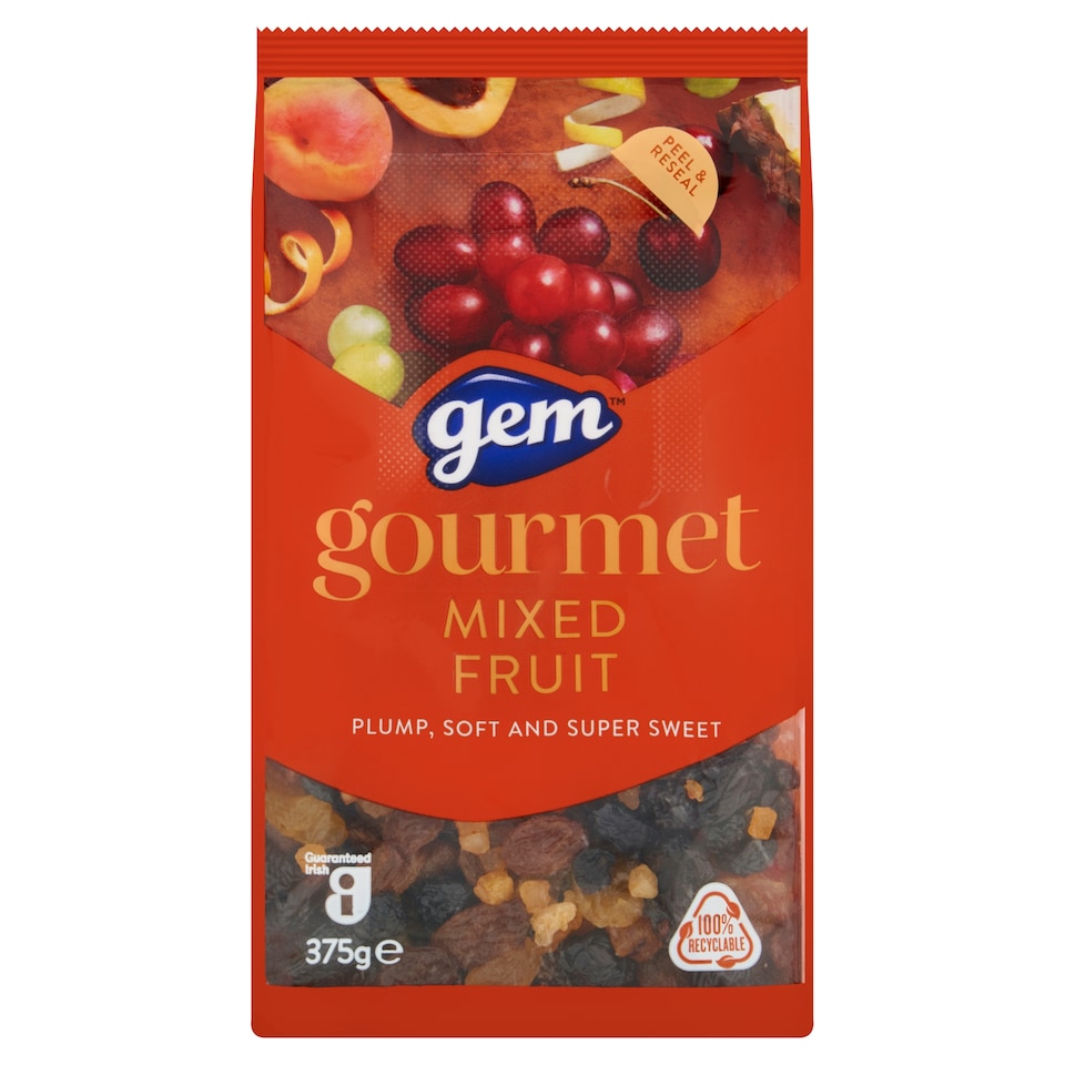 Gem Gourmet Fruit Mix 375G