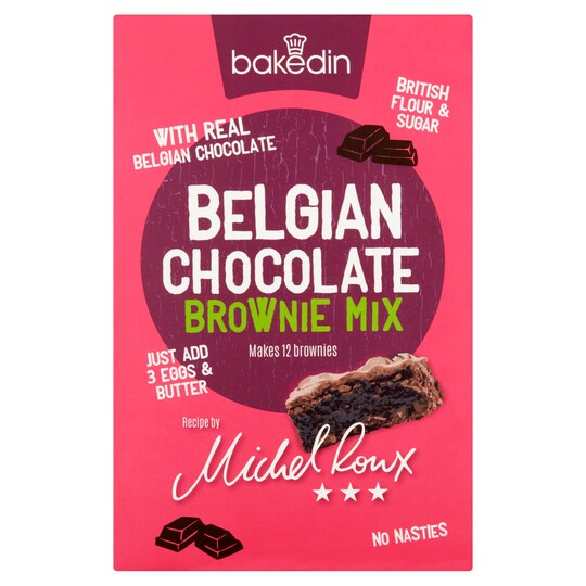 Bakedin Brownie Mix 430g Tesco Groceries