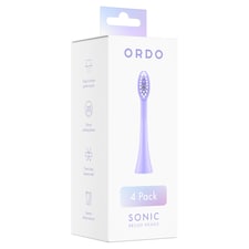 Ordo Sonic Brush Heads Pearl Violet & Lavender 4 Pack