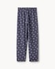 image 4 of F&F Girls Pure Cotton Paris Printed Pyjama Set in Blue