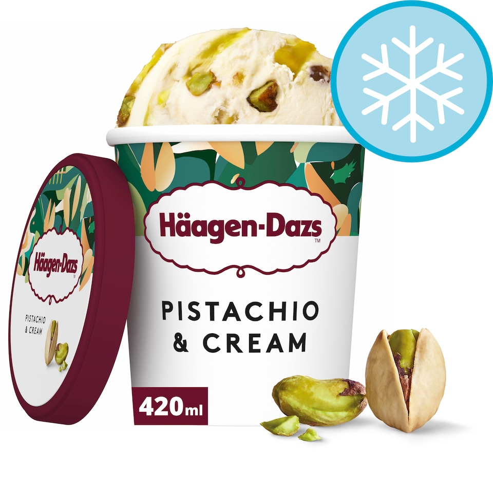 image 1 of Haagen-Dazs Pistachio & Cream Ice Cream Tub 420ml