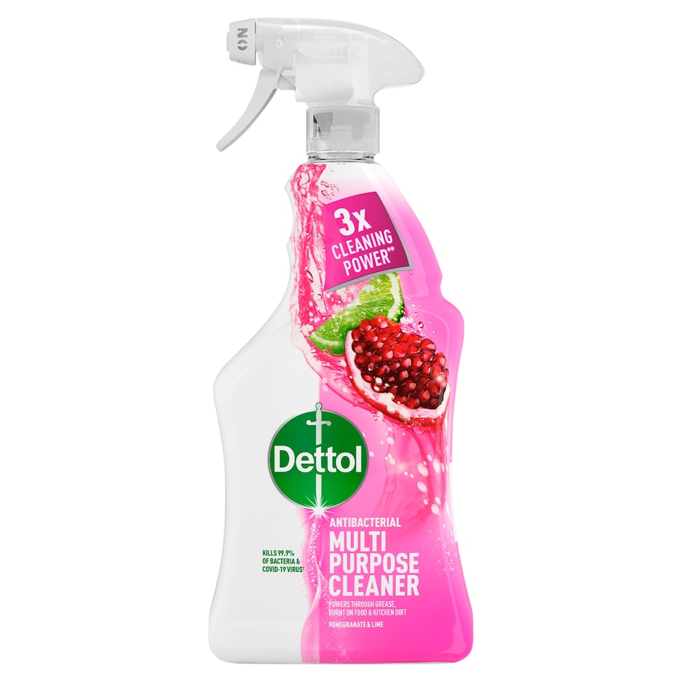 image 1 of Dettol Antibacterial Multipurpose Cleaning Spray Pomegranate 750ml