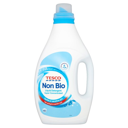 Tesco Super Concentrated Non Biological Liquid 1.8L 60W Tesco Groceries