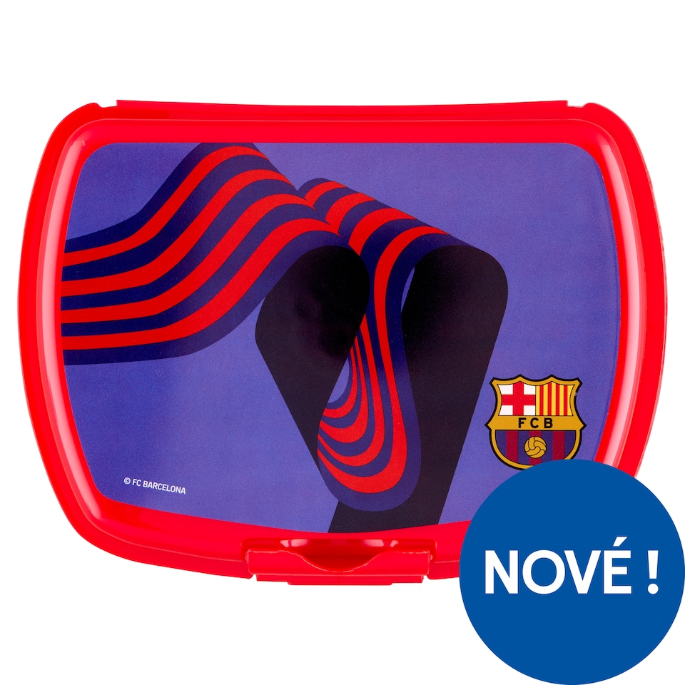 FCB Obědový box modrý 1686 ml