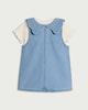 image 2 of F&F Baby 2-Piece Cotton Rich Floral Set in Blue