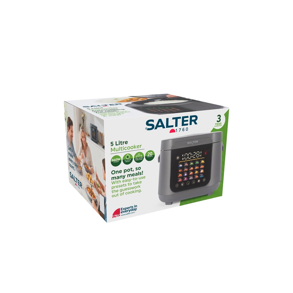 image 1 of Salter 5 Litre Multicooker