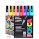 image 1 of Posca Paint Marker Fine Pastel X8