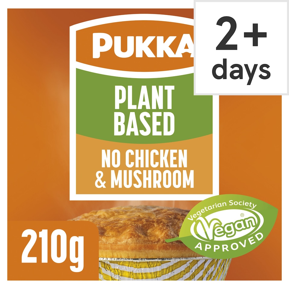 image 1 of Pukka Vegan Chicken & Mushroom Pie