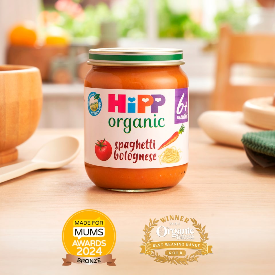 image 1 of Hipp Organic Spaghetti 6Mth+ Bolognese 125G