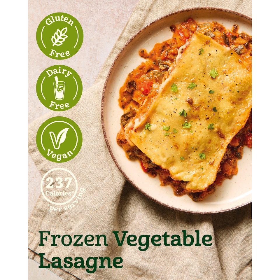 image 1 of Kirsty's Vegan Vegetable Lasagne 325g