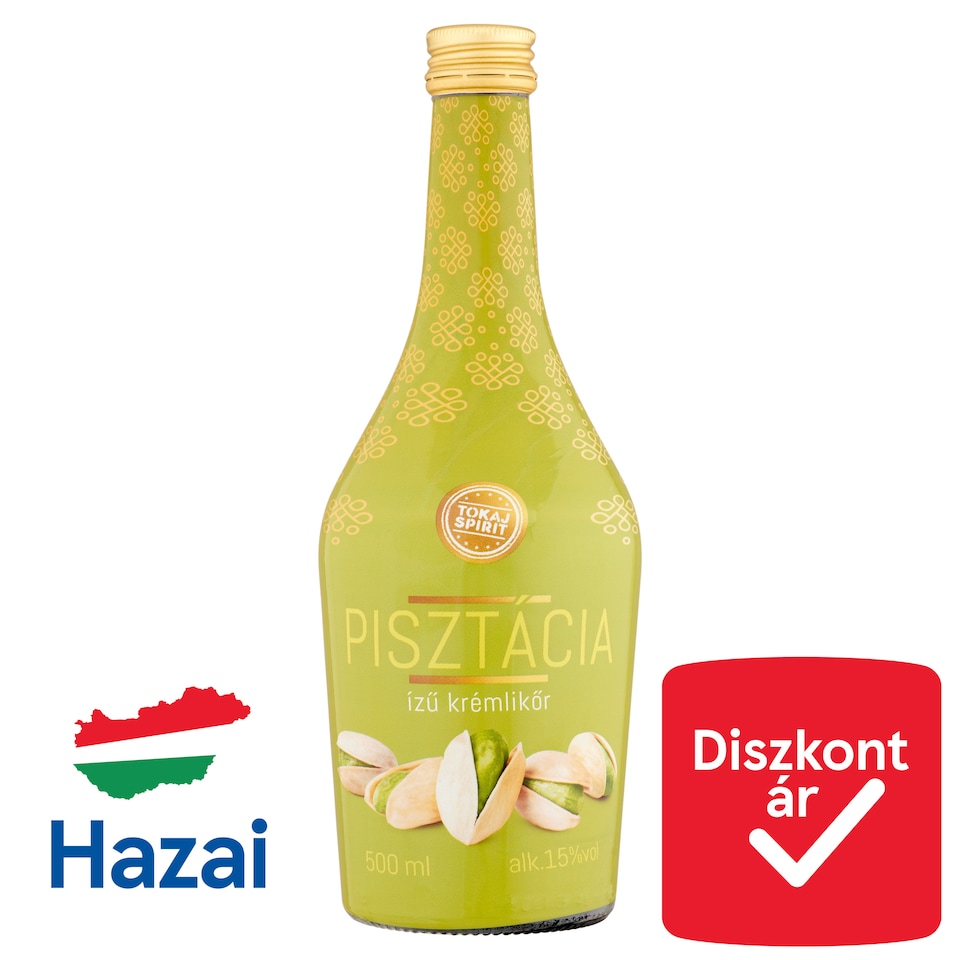 image 1 of Tokaj Spirit Pistachio-Flavoured Cream Liqueur 15% 500 ml