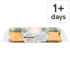 TESCO finest Limited Edition Italian Inspired Chicken & Rocket Pesto Dressing Wrap
