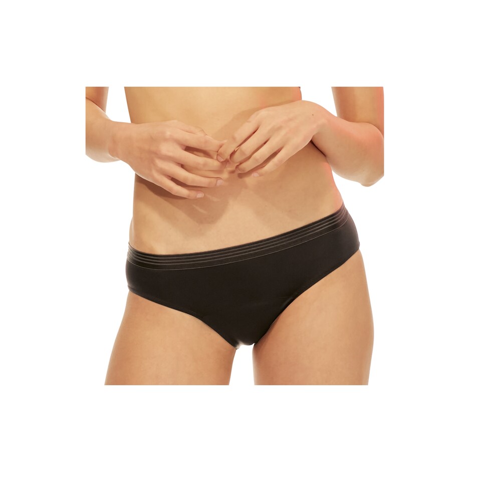 image 1 of Intimawear By Bodyform Bikini Black Size Xl