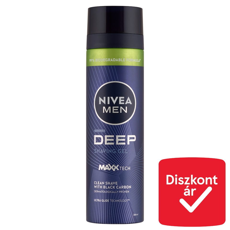 image 1 of NIVEA MEN Deep Shaving Gel 200 ml
