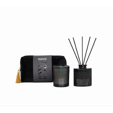 F&F Home Dramatique Candle & Reed Diffuser Gift Bag Set