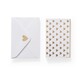 image 2 of Paperchase 5PK Envelope Gift Tags - Gold Heart