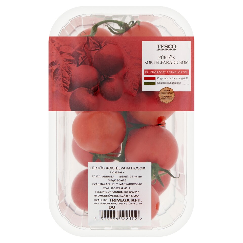 Tesco fürtös koktélparadicsom 500 g