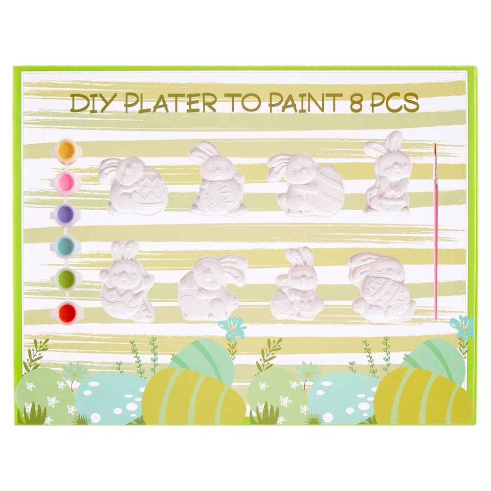 Mobil Digital DIY Plater to Paint 8 pcs