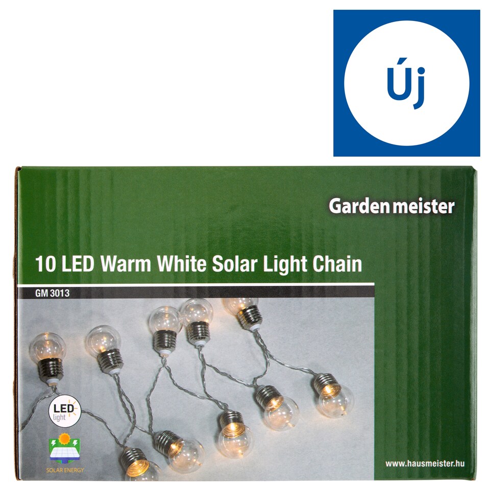 Garden meister GM3013 10 LED Warm White Solar Light Chair