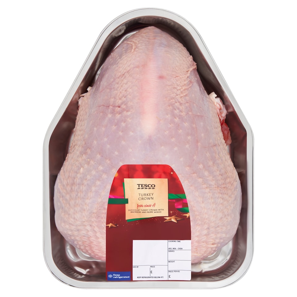 TESCO TURKEY CROWN 2KG - 2.79KG
