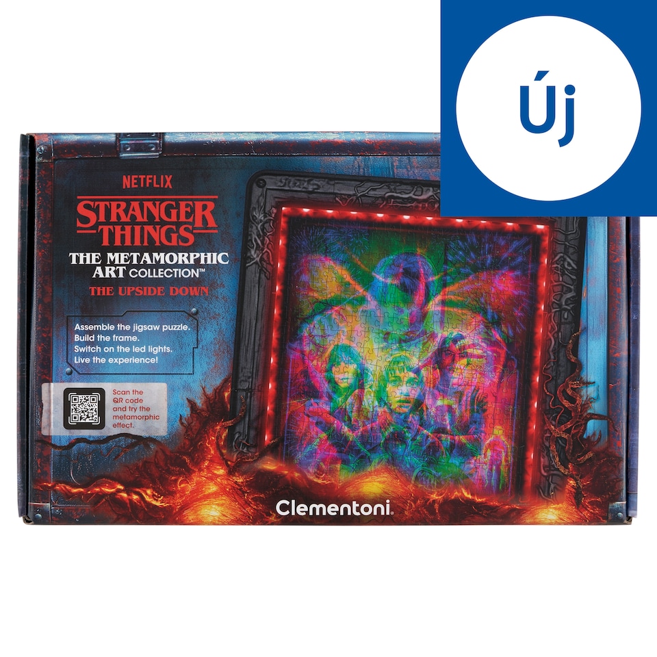 Clementoni Stranger Things the Metamorphic, Art Collection the Upside Down kirakó
