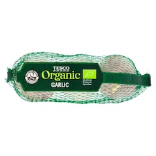 Tesco Organic Garlic 3 Pack