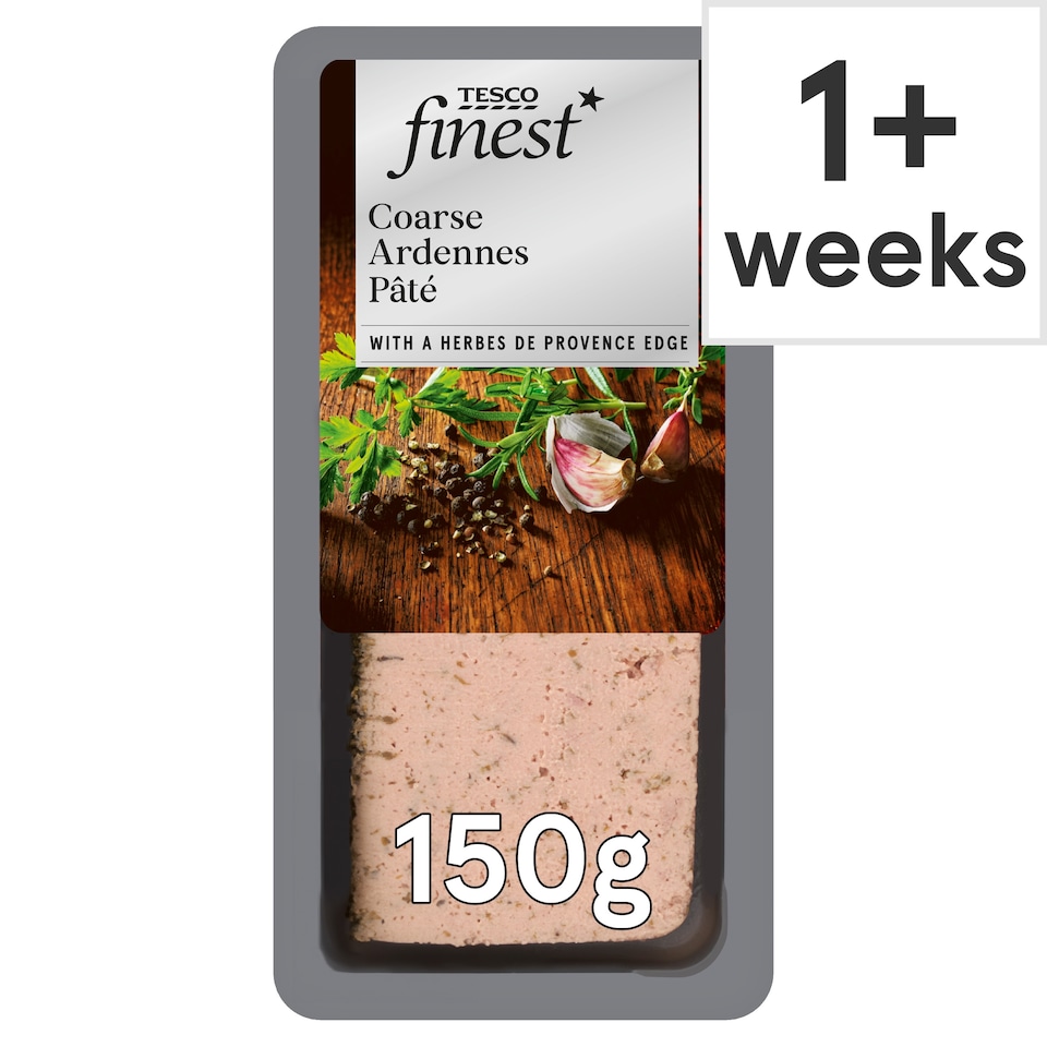 Tesco Finest Coarse Ardennes Pate 150g