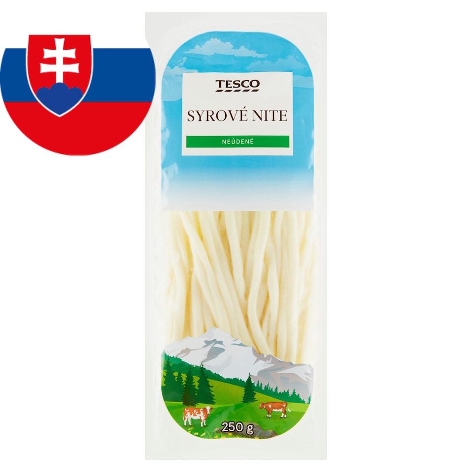 Tesco Cheese Strings Unsmoked 250 g