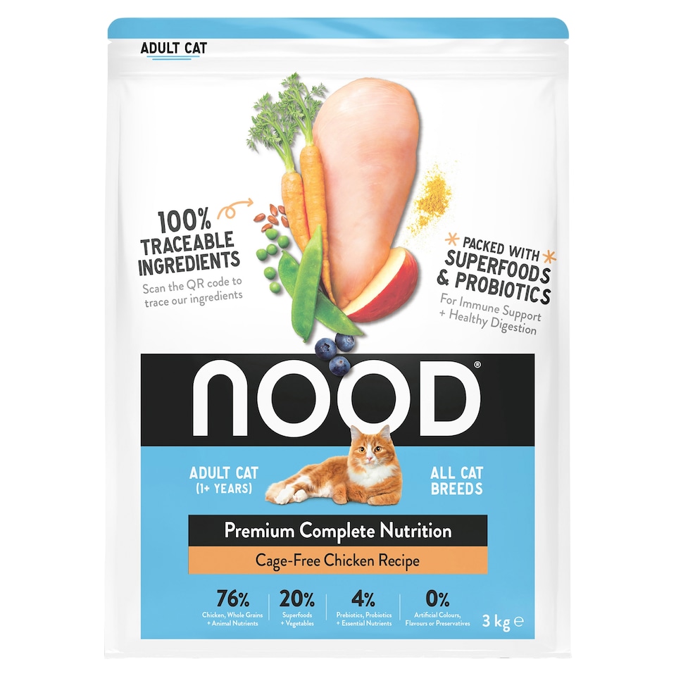 image 1 of Nood Cat Premium Cage Free Chicken 3Kg