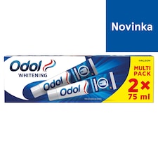 Odol Whitening zubná pasta s fluoridom 2 x 75 ml