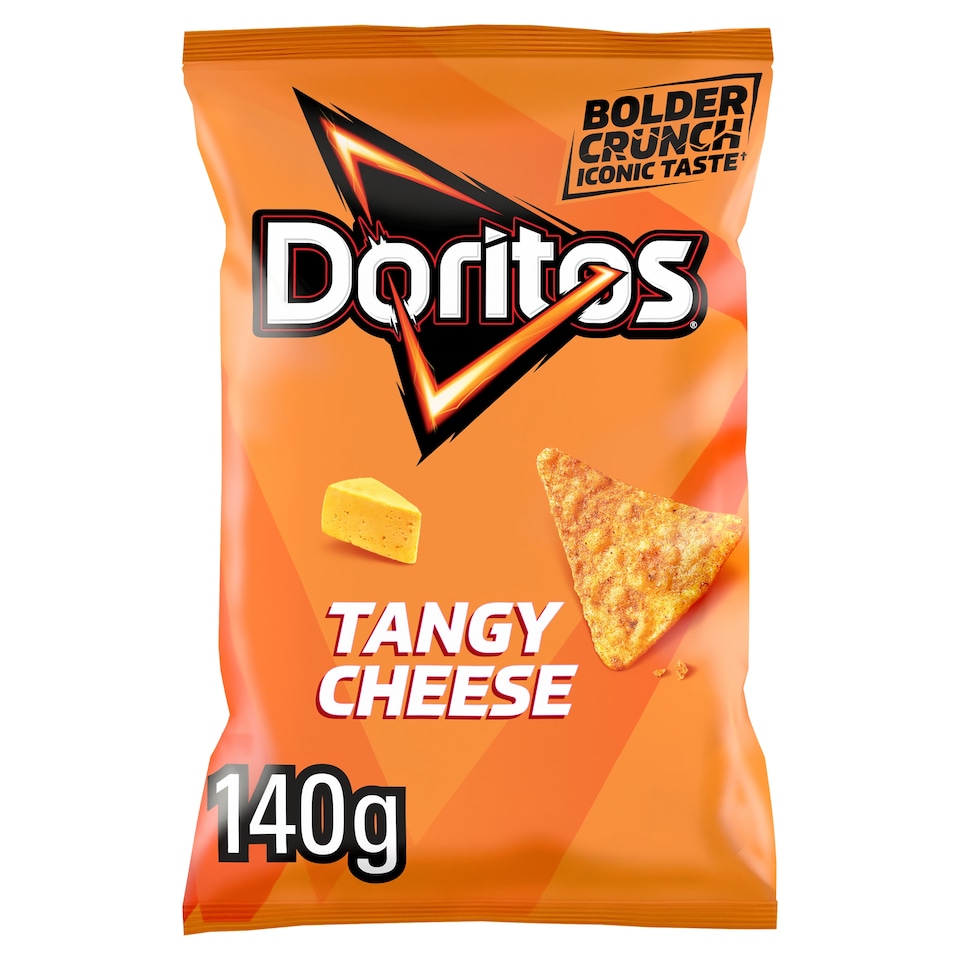 image 1 of Doritos Tortilla Chips Tangy Cheese Sharing Bag Crisps 140g
