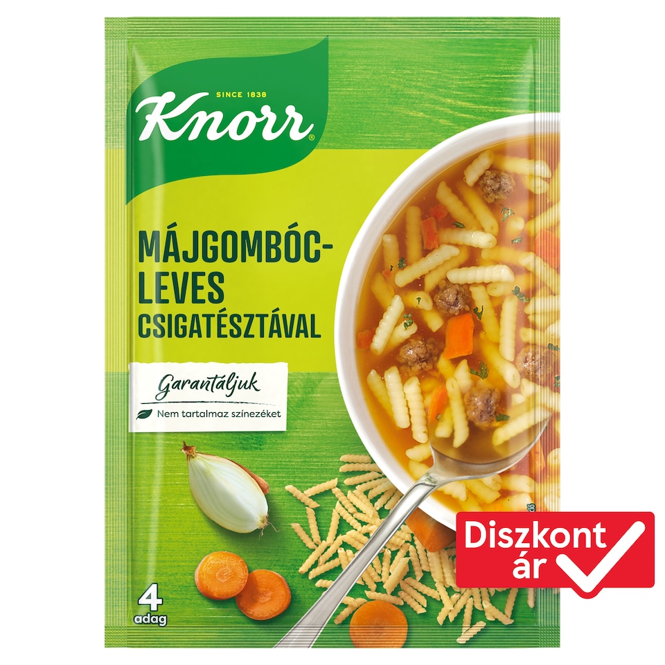 Knorr májgombócleves csigatésztával 58 g