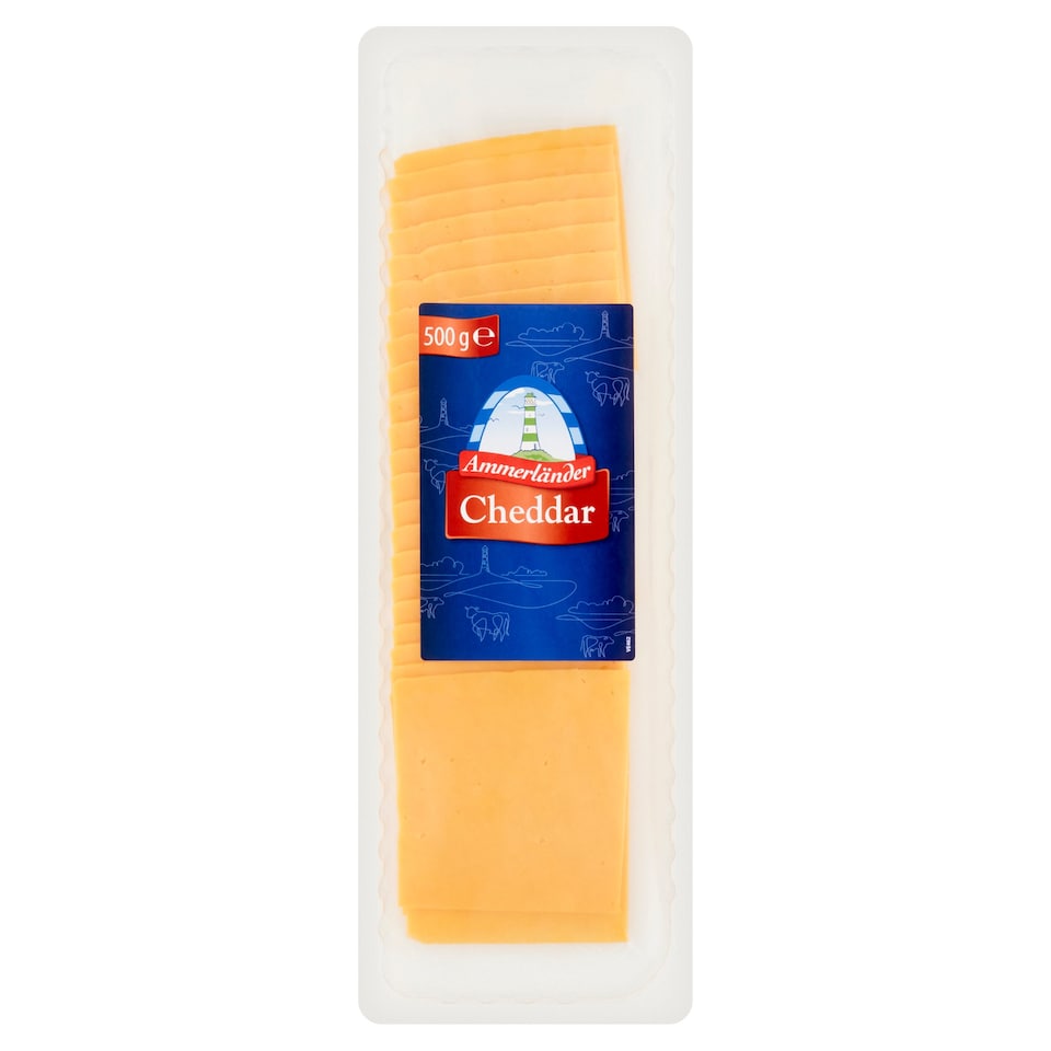 Ammerländer szeletelt cheddar sajt 500 g