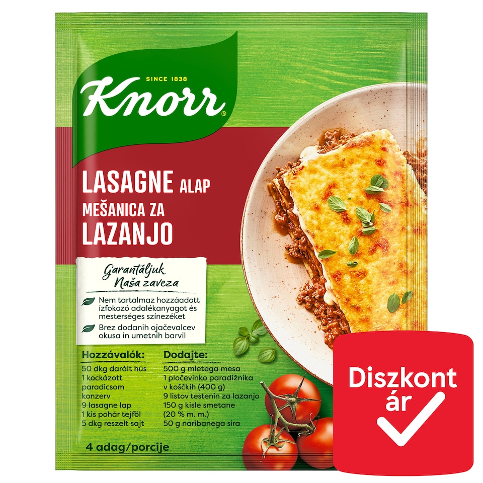 Knorr Lasagne Base 52 g