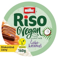 Müller Riso Vegan Rice Dessert with Choco-Caramel Taste 160 g