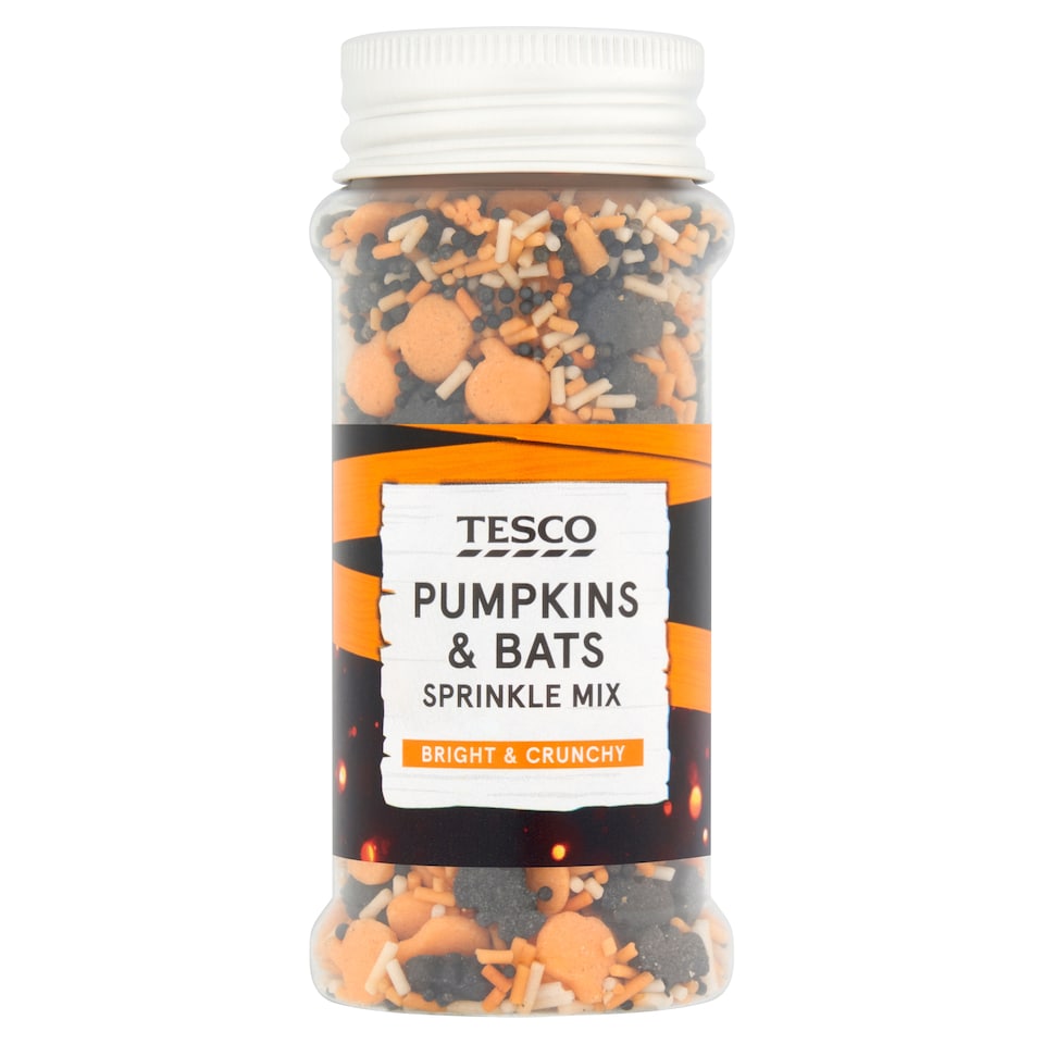 Tesco Pumpkins & Bats Sprinkle Mix 70g