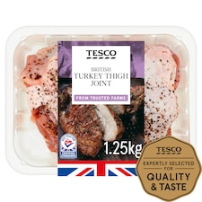 Tesco Turkey Bone In Thigh Joint 1.25Kg
