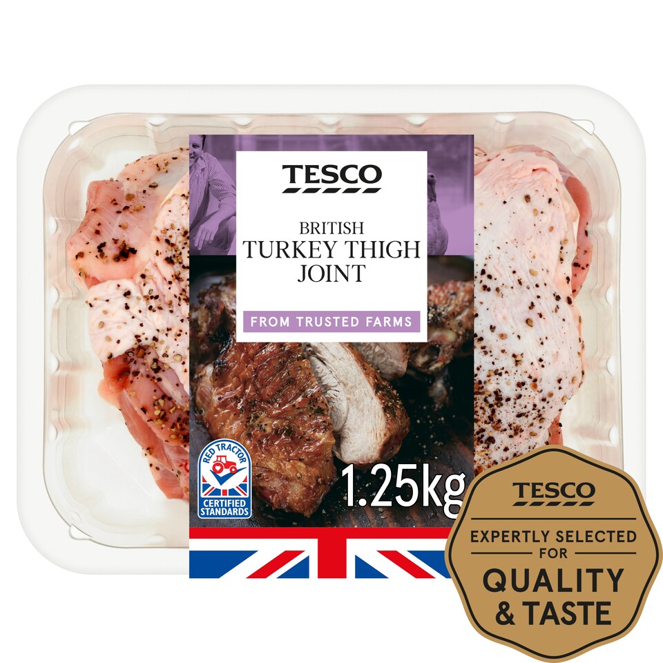 Tesco Turkey Bone In Thigh Joint 1.25Kg